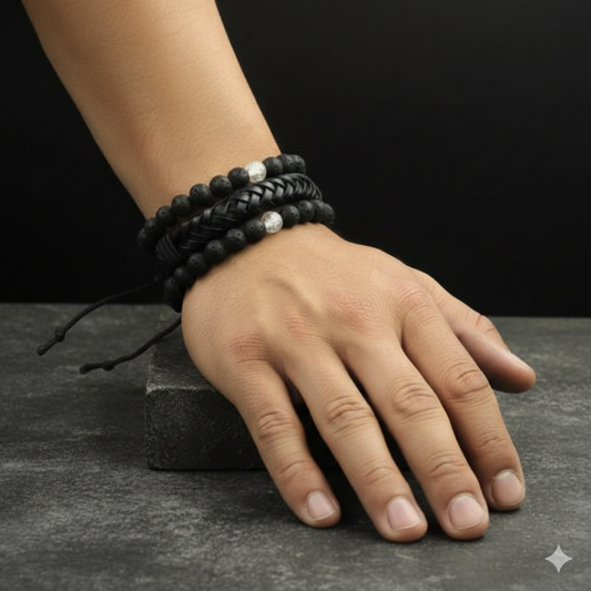 Lava Rock Bracelet