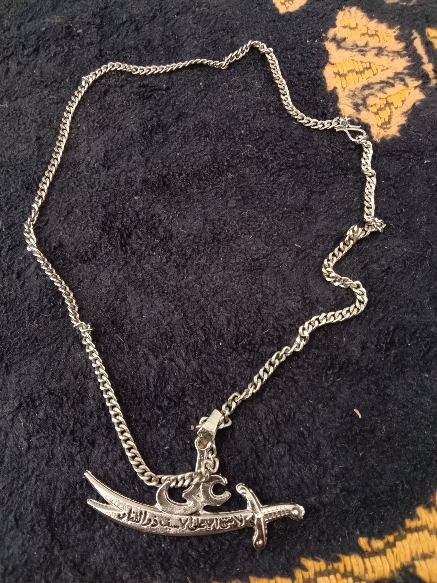 Zulfiqar Sword Necklace
